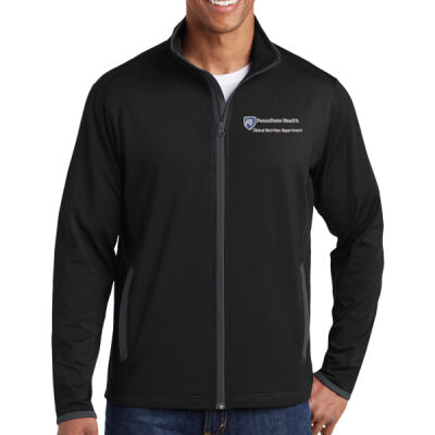 Sport Wick Stretch Contrast Full Zip Jacket Thumbnail